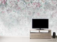 Фотообои Светлые цветы - 2