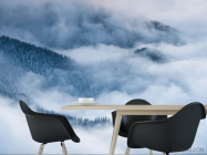 Фотошпалери Туманні гори і ялини - 1