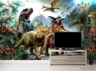 Фотообои Динозавры юрского периода - 2