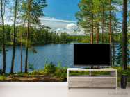 Фотообои Озеро в лесу - 2