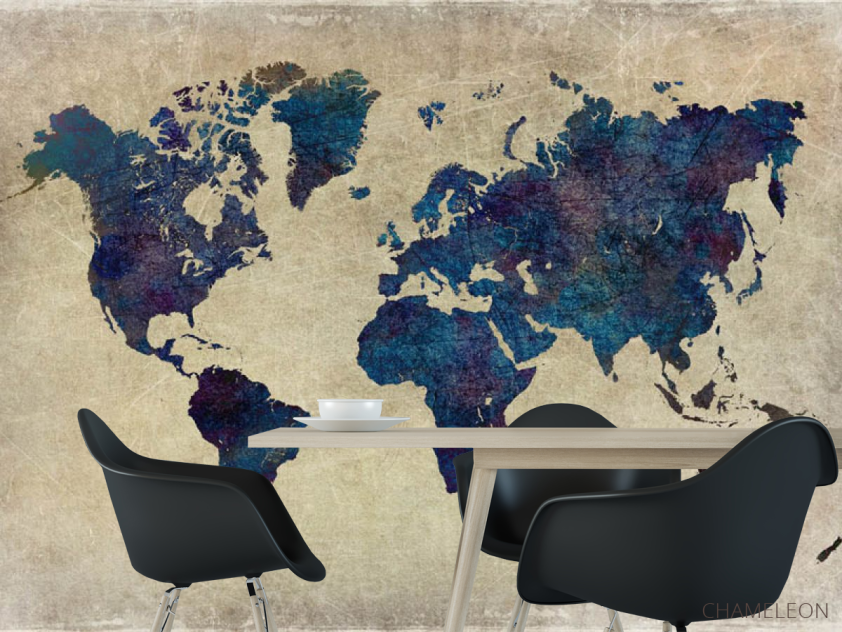 Фотошпалери Карта вінтажна - 1