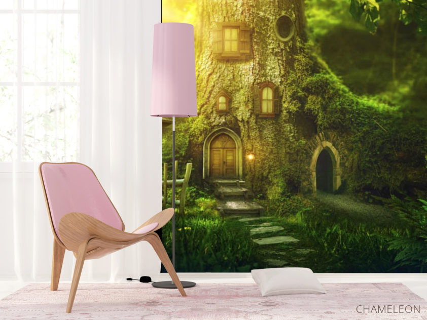 Фотошпалери дитяча хатина - 4