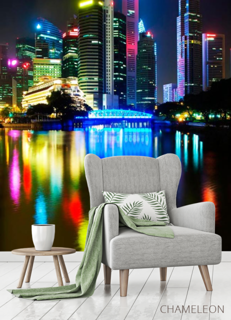 Фотообои Яркий город - 3