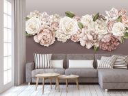 Фотообои Пионы и розы - 3