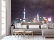 Фотообои Вода, город, небо - 3