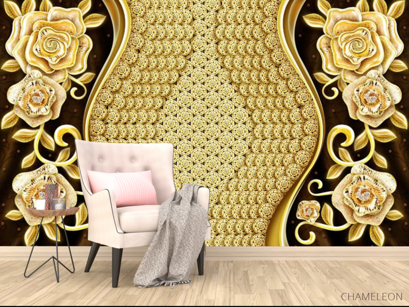 Фотообои цветы и узоры - 4