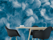 Фотошпалери Сині пір'ячко - 1