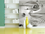 Фотошпалери колони і 3Д сфери - 3