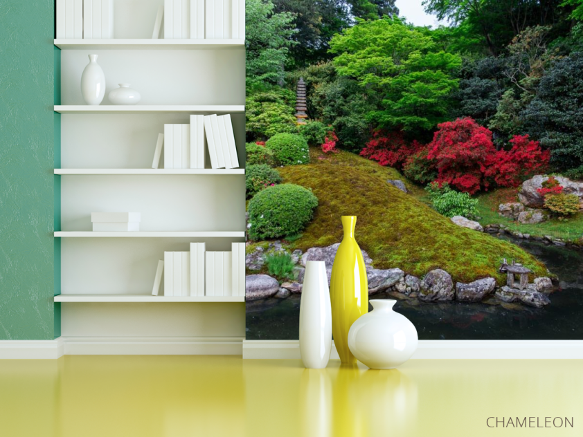 Фотошпалери поляна над струмочком - 3