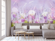 Фотообои полевые цветы - 3