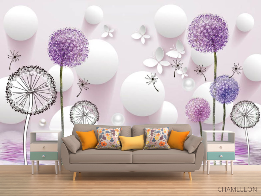 Фотообои одуванчики - 1