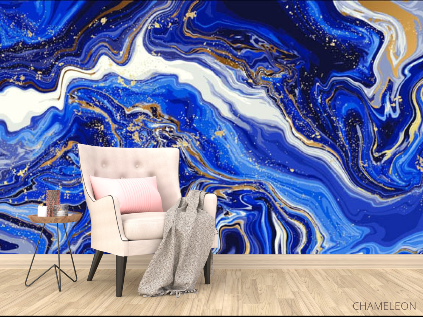 Фотообои Синняя абстракция - 4