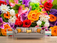 Фотообои Яркий букет цветов - 1