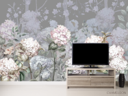 Фотообои Дизайнерские гортензии - 2