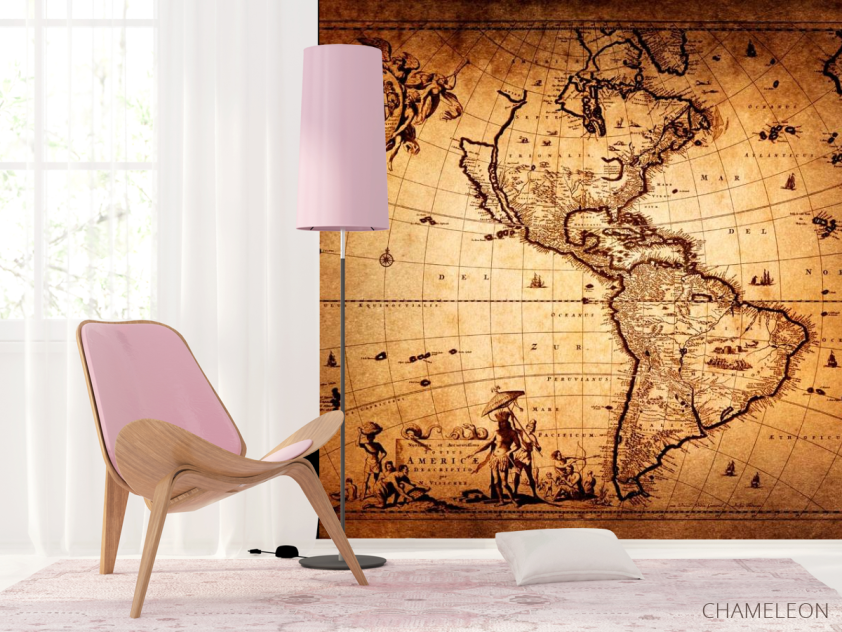 Фотошпалери Американська карта - 4