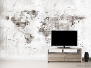 Фотообои Винтажная карта - 2