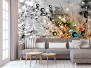 Фотообои Одуванчик с росой - 3