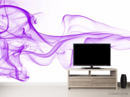 Фотообои Фиолетовый дым 3д - 2