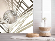 Фотошпалери 3D куля - 2