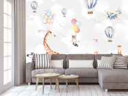 Фотообои Акварельные звери - 3