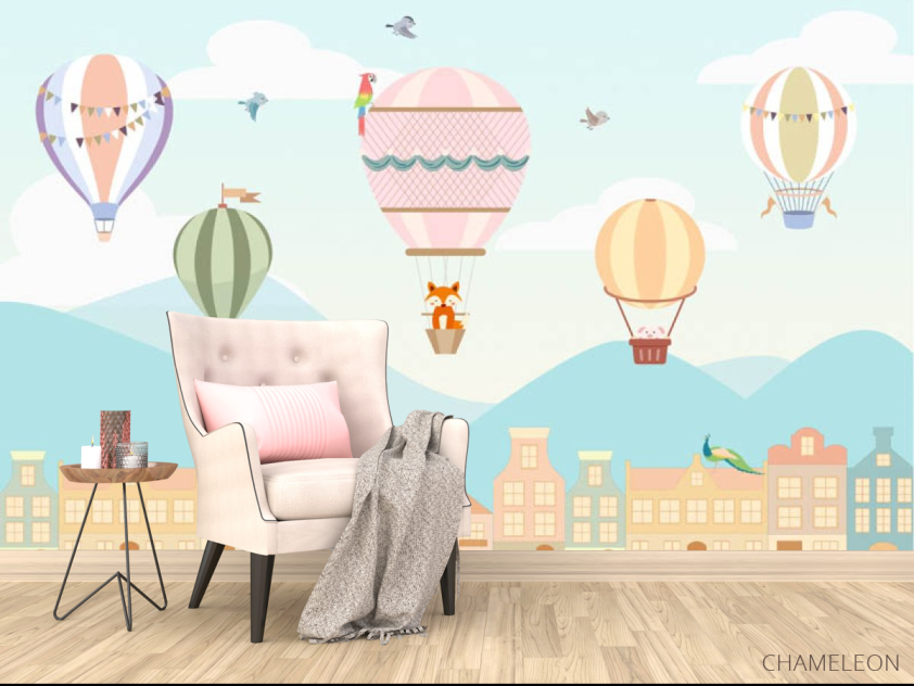 Фотообои воздушные шары - 4