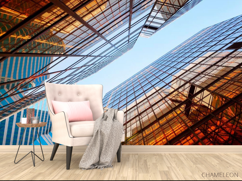 Фотообои Стеклянные высотки - 4