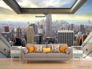 Фотообои Вид на современный город - 1