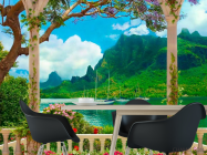 Фотошпалери Арка, вид на гори - 1