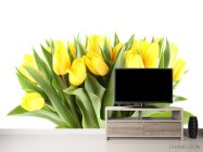 Фотообои желтые тюльпаны - 2