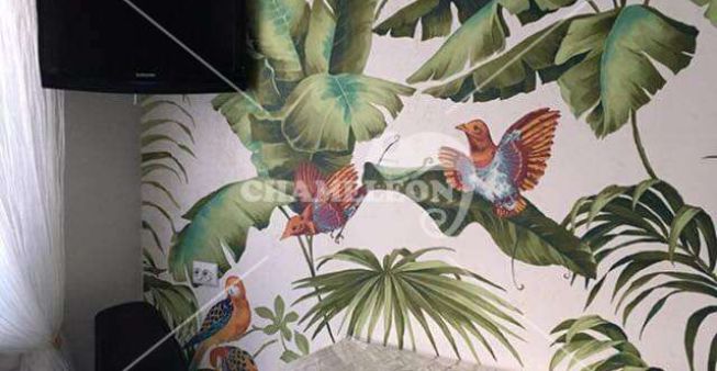 Наші роботи - Фотошпалери Тропічні листя