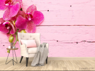 Фотообои Розовая орхидея - 4