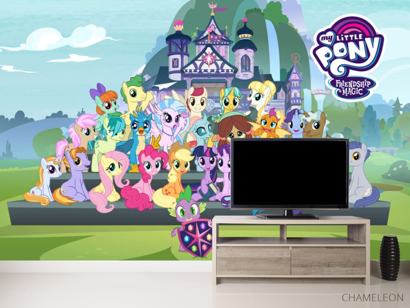 Фотообои Все литл пони - 2