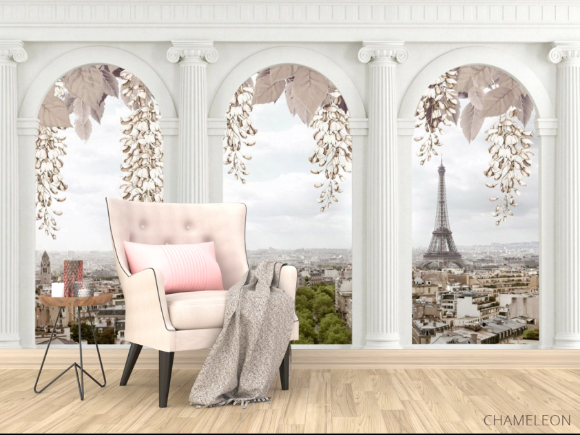 Фотообои  Париж за окном - 4