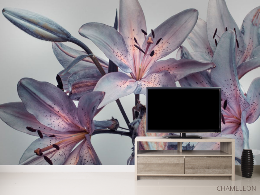 Фотообои Фиолетовые лилии - 2