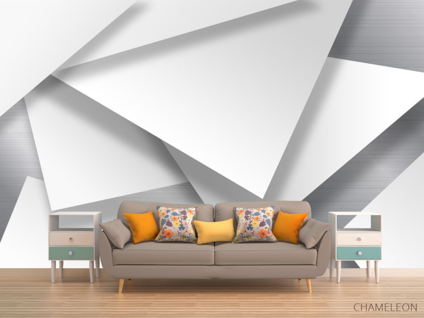 Фотообои 3д треугольники - 1