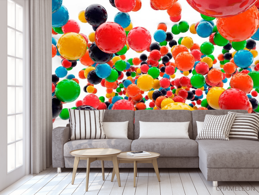 Фотообои Шарики-жевачки - 3