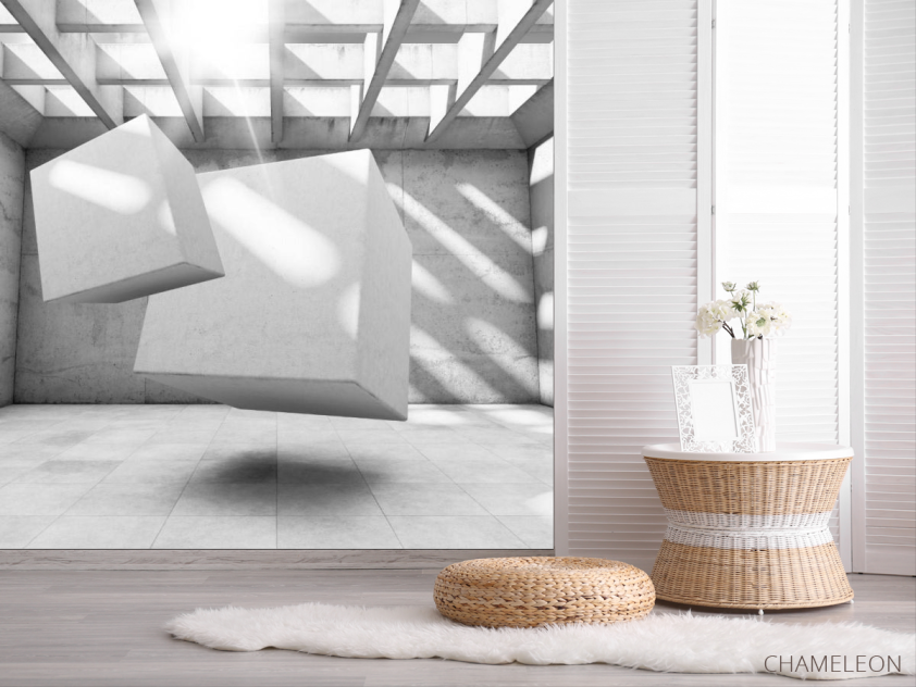 Фотошпалери 3д куби - 2