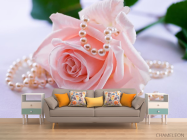 Фотообои роза и бусы - 1