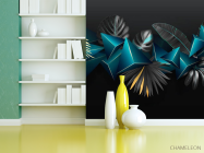 Фотошпалери тропічні листя - 3