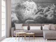 Фотообои Серая луна - 3