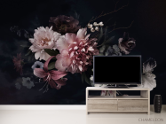 Фотообои Винтажный тёмный букет - 2