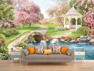 Фотообои в кухню Озеро - 1