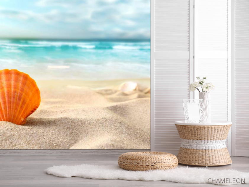 Фотошпалери Черепашка в піску - 2