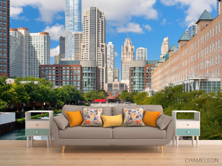 Фотообои Skyline Чикаго - 1