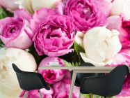 Фотошпалери Яскравий букет півоній - 1