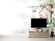 Фотообои Сказочные жители на дереве - 2