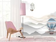 ФотообоиВоздушные кулі на тлі гір - 4