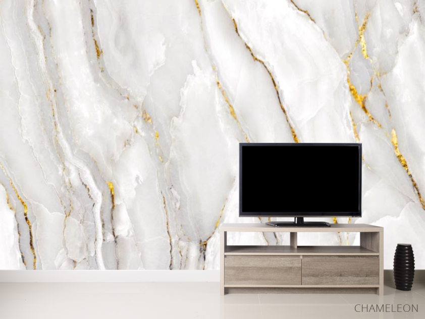 Фотообои Мрамор с золотом - 2