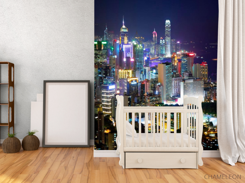 Фотообои Нью Йорк - ночной город - 2