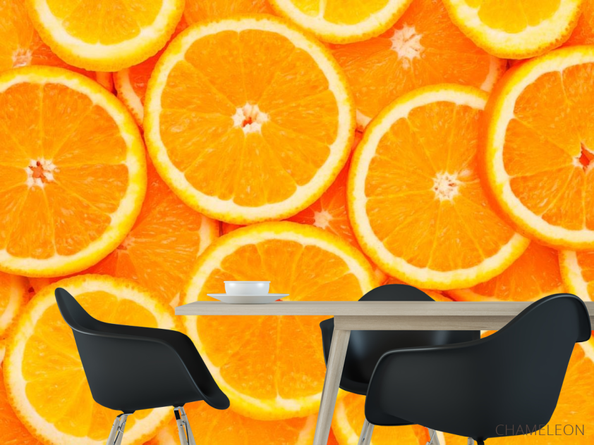 Фотошпалери Нарізані апельсини - 1